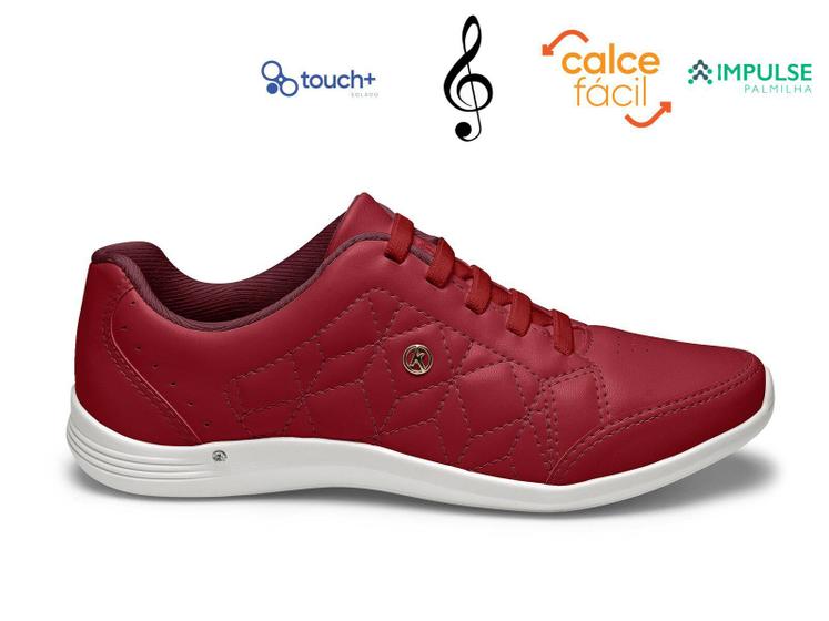 Imagem de Tenis Kolosh Feminino Versatile Casual Calce Facil Sapatênis Original Conforto