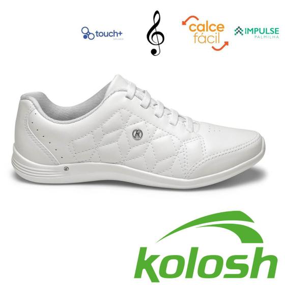 Imagem de Tenis Kolosh Feminino Versatile Casual Calce Facil Sapatênis Original Conforto