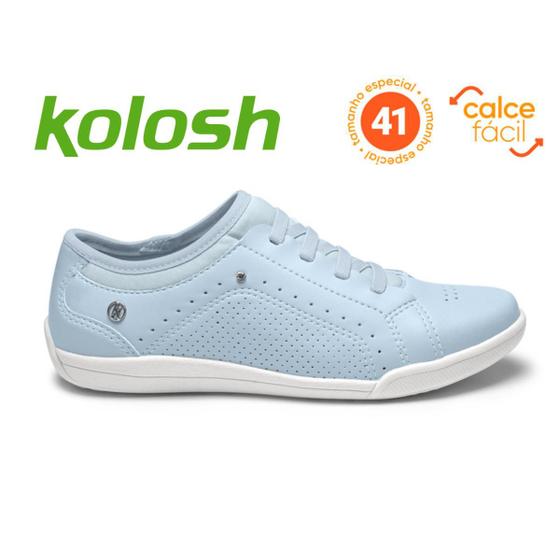 Imagem de Tenis Kolosh Ubee Original Feminino Casual Confortavel Antiderrapante Calce Facil Sapatenis Dia A Dia Lancamento