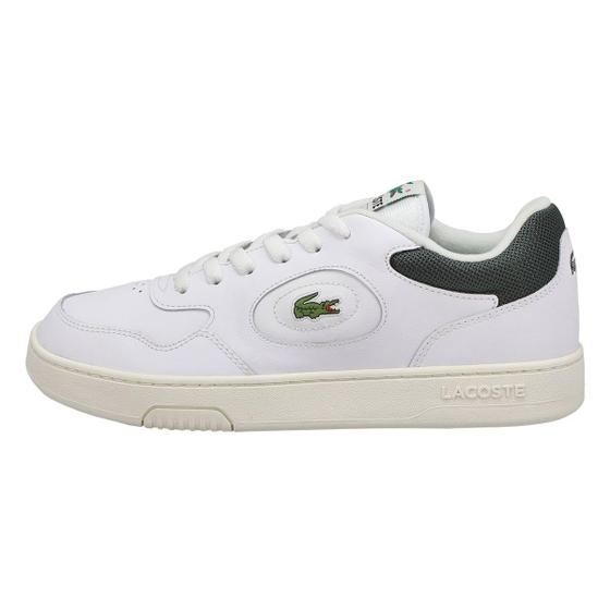 Imagem de Tênis Lacoste Lineset 223 1 SMA Masculino - Branco/Verde Escuro