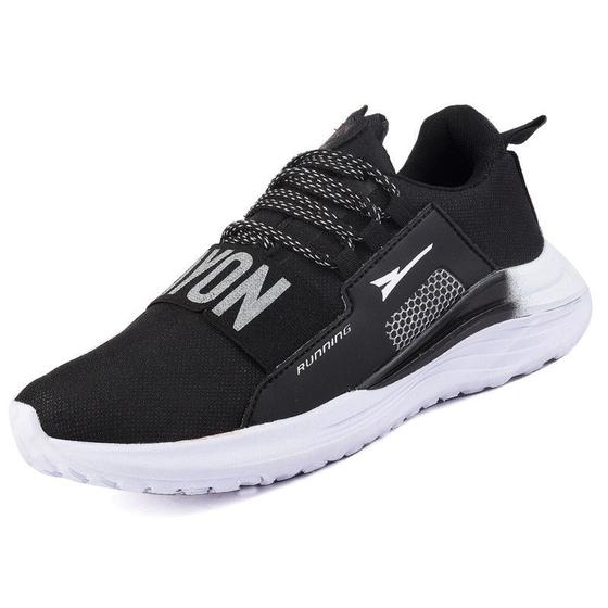 Imagem de Tenis Masculino Academia Caminhada Esporte Rayon R1406 PRETO