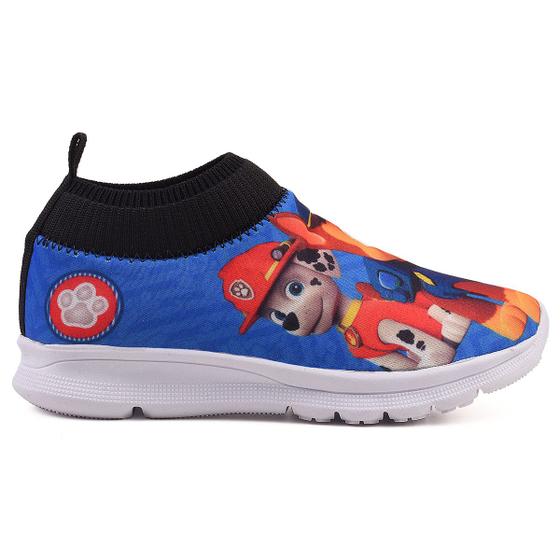 Tenis Masculino De Led Infantil Patrulha Canina Meninos Casual PCG Menor preço em Tenis Masculino De Led Infantil Patrulha Canina Meninos Casual PCG