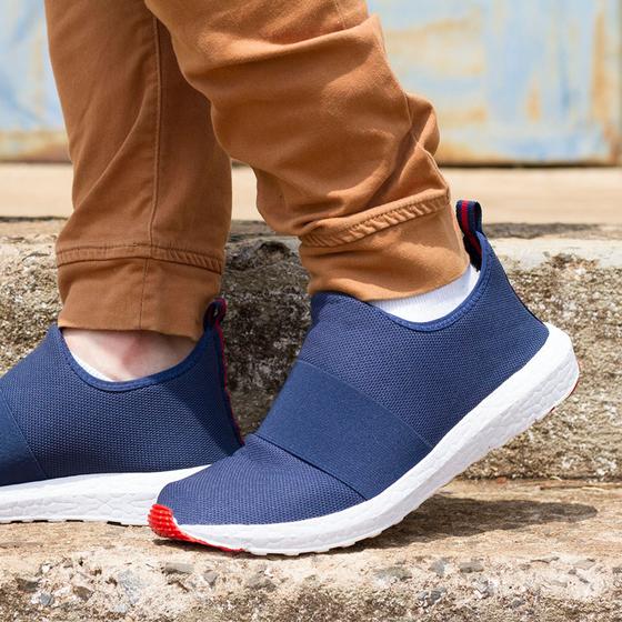 Imagem de Tênis Masculino Estilo meia Academia Casual Leve Confortável Slip On