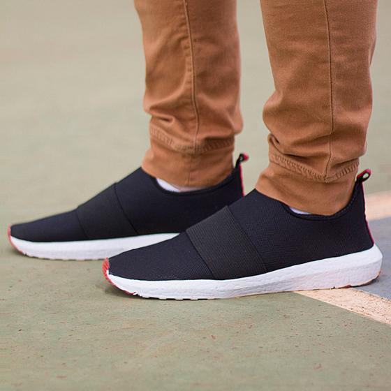 Tênis Masculino Meia Academia Casual Leve Confortável Slip On Menor preço em Tênis Masculino Meia Academia Casual Leve Confortável Slip On