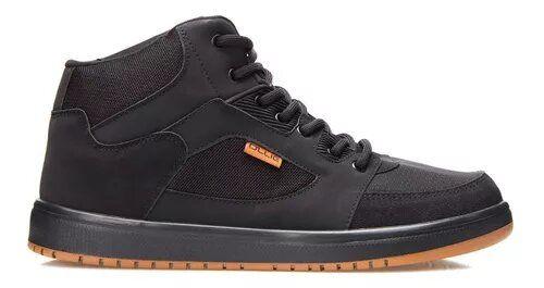 Imagem de Tênis Masculino Street Mid Dunk Cano Médio Preto Ollie n40