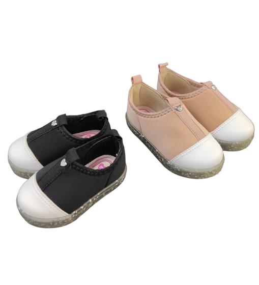 Tênis Meia Bebê Molekinha Infantil Menina Feminino Calce Fácil Sem Cadarço Lycra Preto Nude 2118.746 Menor preço em Tênis Meia Bebê Molekinha Infantil Menina Feminino Calce Fácil Sem Cadarço Lycra Preto Nude 2118.746