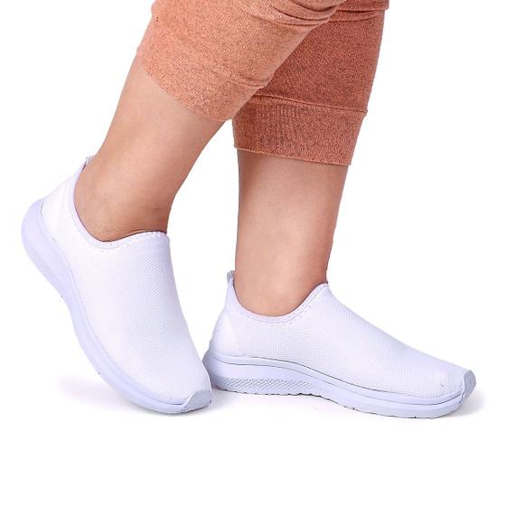 Imagem de Tenis Meia Confortavel Calce Facil ou Slip On Feminino Adulto