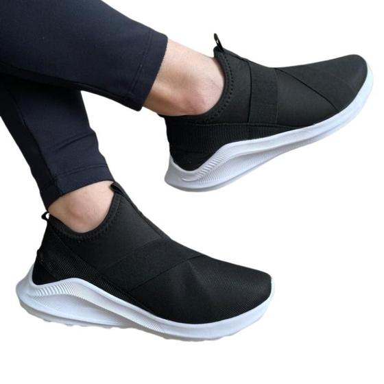 Tenis Meia Feminino Barato Slip on - Levinho - Confortável Menor preço em Tenis Meia Feminino Barato Slip on - Levinho - Confortável