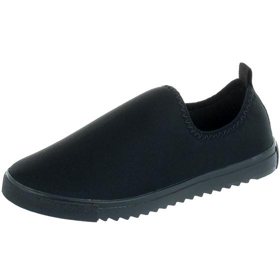 Tenis Meia feminino Preto Casual Confortável Original VIA ANGEL T51.02 Menor preço em Tenis Meia feminino Preto Casual Confortável Original VIA ANGEL T51.02