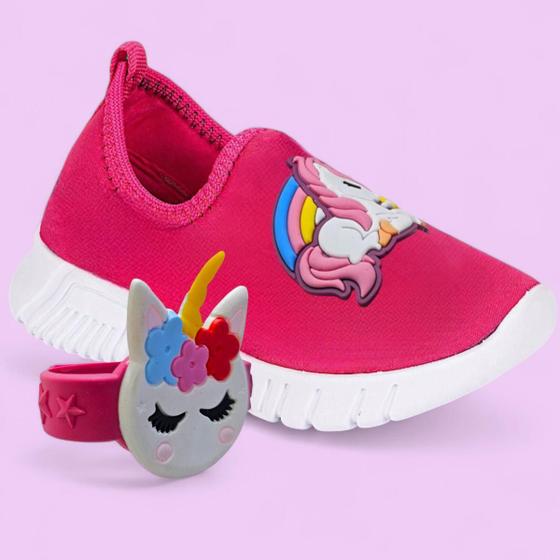 Imagem de Tenis Meia Infantil Menino Menina Pulseira Calce Facil Confortavel Envio Imediato