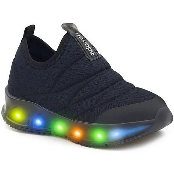 Imagem de Tênis Menino Novopé Juvenil Led Calce Fácil Slip On 30001272