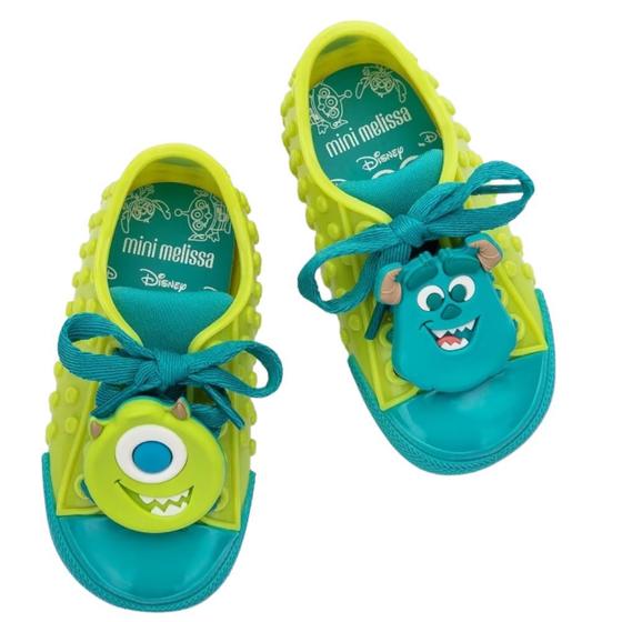 Imagem de Tênis Mini Melissa Polibolha II+Disney Verde/Azul