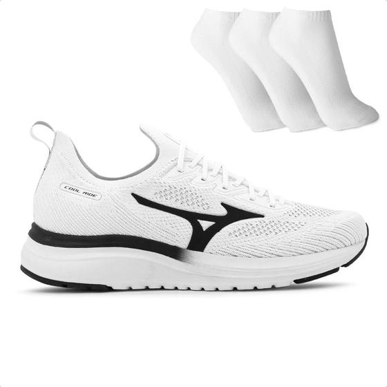 Imagem de Tênis Mizuno Cool Ride Masculino + 3 Pares de Meias