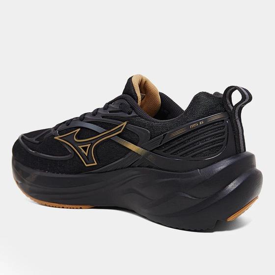 Tênis Mizuno Space 6 - Masculino - 44 - Preto-Preto