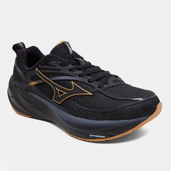 Tênis Mizuno Space 6 - Masculino - 44 - Preto-Preto