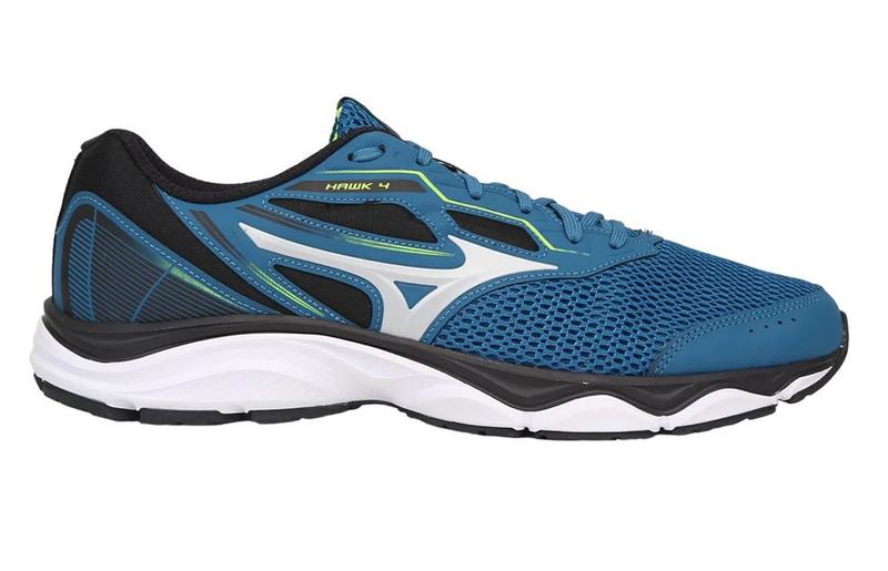 Imagem de Tênis Mizuno Wave Hawk 4 Masculino-  Petroleo