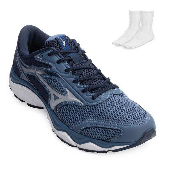 Imagem de Tênis Mizuno Wave Hawk 5 e Meia MZ24