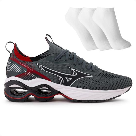 Imagem de Tênis Mizuno Wave Invictus 3 Masculino