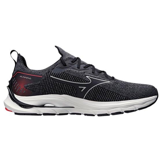 Imagem de Tênis Mizuno Wave Mirai 5 -  Masculino - Cinza-Preto