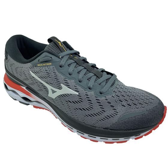 Imagem de Tênis Mizuno Wave Nitron Masculino - Chumbo