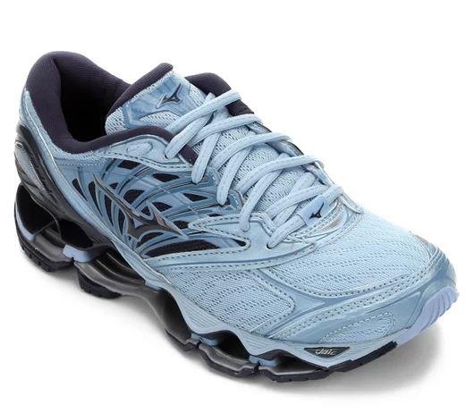 Imagem de Tênis Mizuno Wave Prophecy 8 Azul Claro