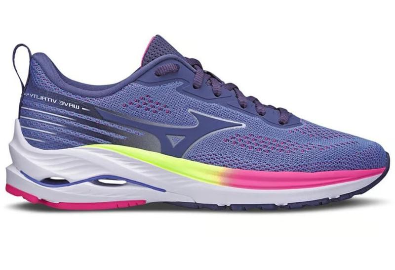 Imagem de Tênis Mizuno Wave Vitality 4 Feminino-  Azul-Roxo