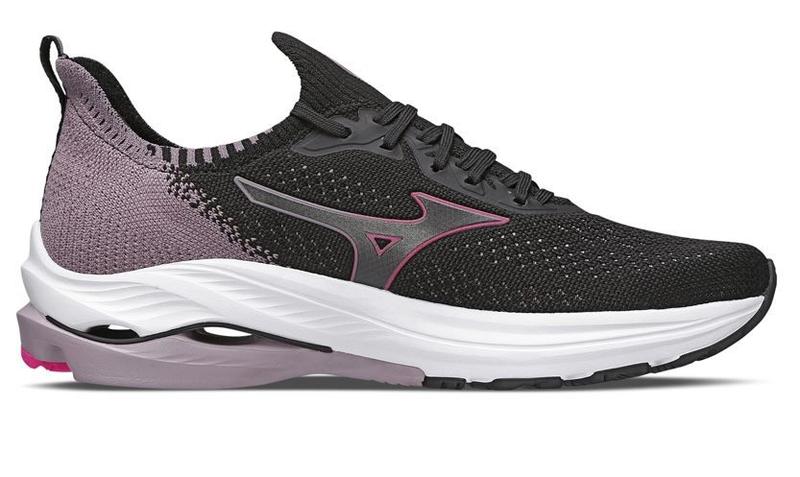 Imagem de Tênis Mizuno Wave Zest Feminino- Preto-Lavanda