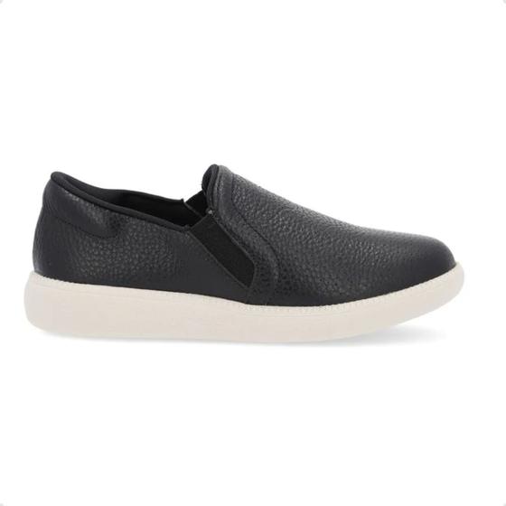 Imagem de Tênis Moda Feminino Usaflex Slip On Venice Preto