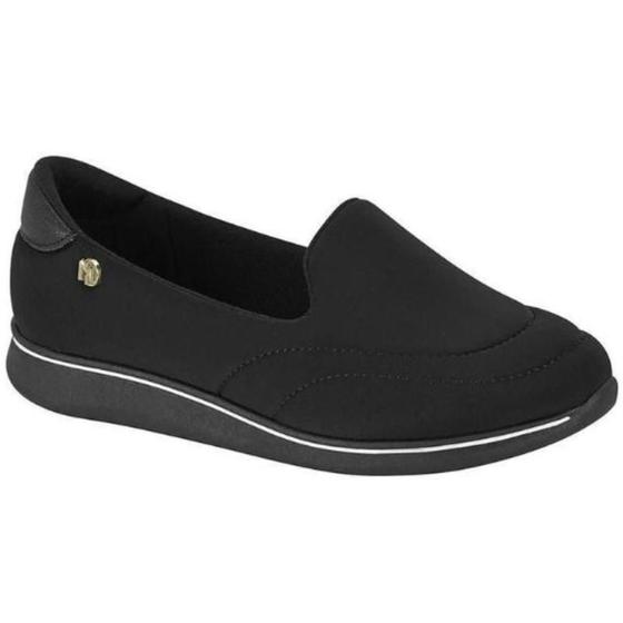 Imagem de Tênis Modare 7358222 Dia A Dia Casual Elegante Elegância Tendência Lançamento Feminino Calçado Conforto Confortável Slip On Preto