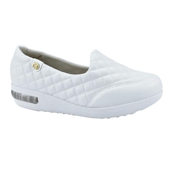 Imagem de Tênis Modare Slip On Comfort Sola Em Gel Feminino Branco