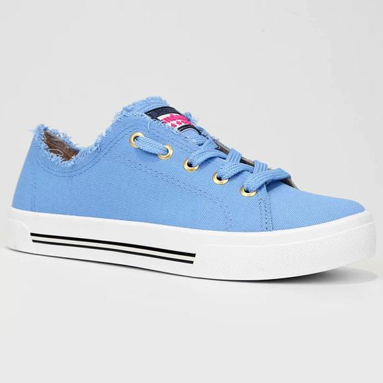 Imagem de Tênis Moleca Casual Feminino - Azul Claro