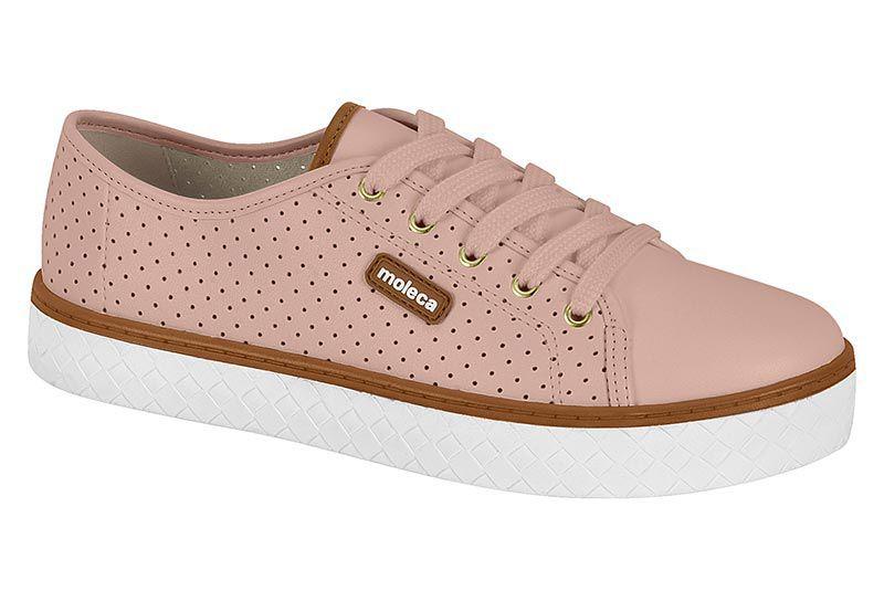 Tênis Feminino Casual Moleca Rose Moleca Tenis Rose Feminino Tênis