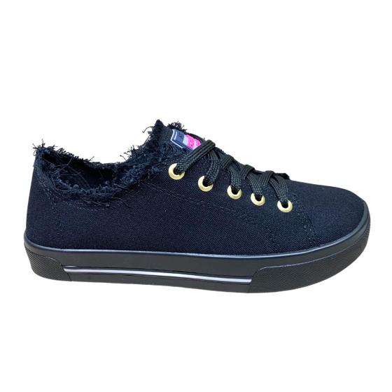 Imagem de Tênis Moleca Lona Sider 5667322 - Feminino