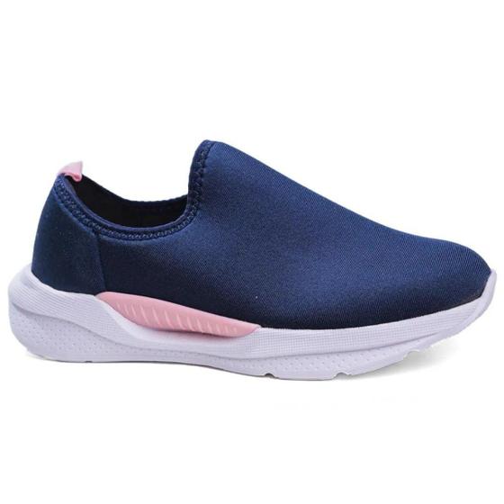 Imagem de Tênis Molekinha Slip-On Infantil Azul Marinho