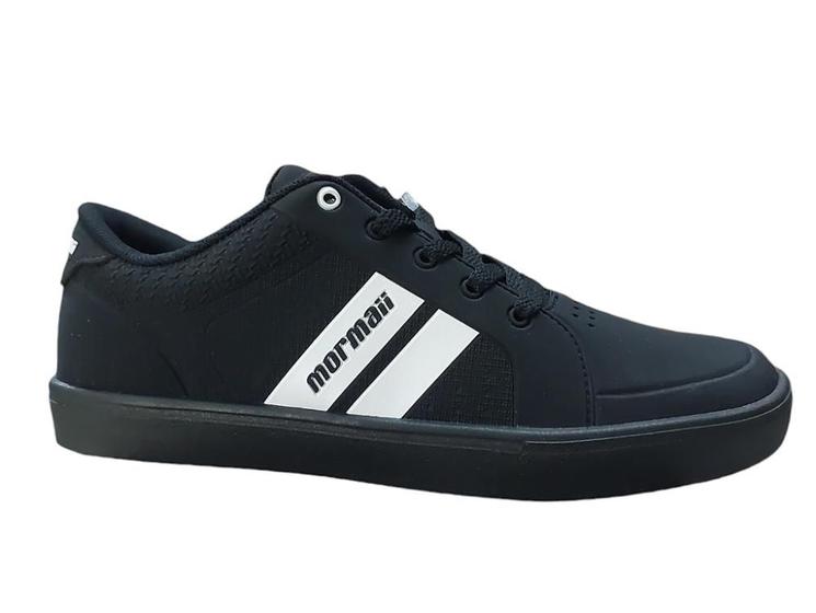 Imagem de Tenis Mormaii Casual Masculino Urban Stripe 3 PRETO/BRANCO