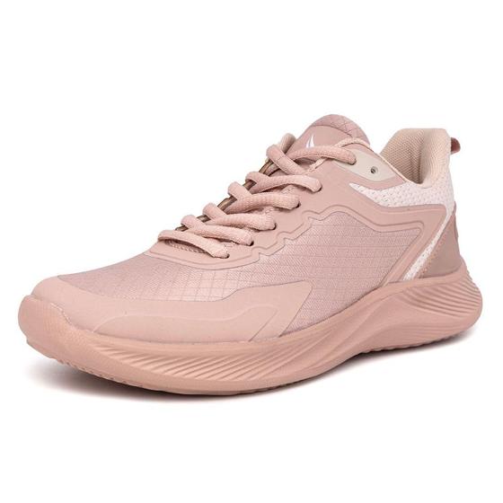 Imagem de Tênis Nautica Comfort com cadarço moderno feminino Freesia-Light Mauve