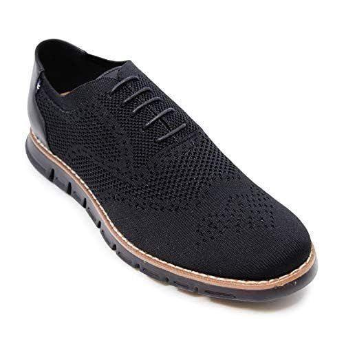 Imagem de Tênis Nautica Wrenwood 3 Oxford - Couro Preto - Masculino - Tamanho 13 US