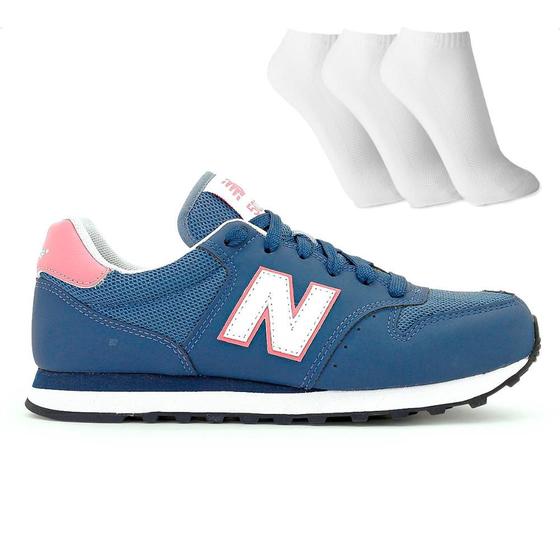 Imagem de Tênis New Balance 500 V2 Feminino + 3 Pares de Meias