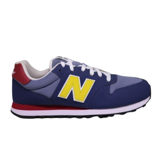 Imagem de Tenis new balance 500v2 masculino-marinho/vermelho