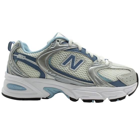 Imagem de Tênis New Balance 530 Branco/Azul/Prata  Unissex