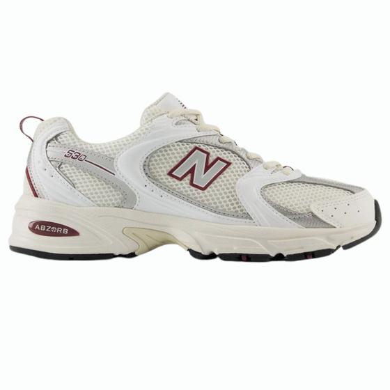 Imagem de Tênis New Balance 530 Feminino Branco e Vermelho