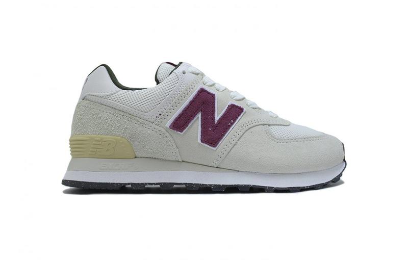 Imagem de Tenis New Balance 574v2 - feminino - branco+bege+vinho