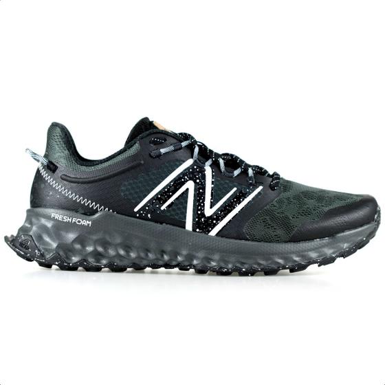 Tenis New Balance Fresh Foam Garoe V1 Preto e Verde Masculino Tenis Esportivo Magazine Luiza