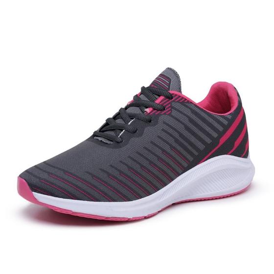 Imagem de Tenis New Try Asc Masculino Esportivo Costuras Reforçadas Leve Para Treino Palmilha Macia