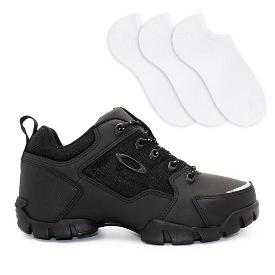 Tênis Oakley Masculino Casual Halftrack Low II + 3 Pares De Meias Menor preço em Tênis Oakley Masculino Casual Halftrack Low II + 3 Pares De Meias