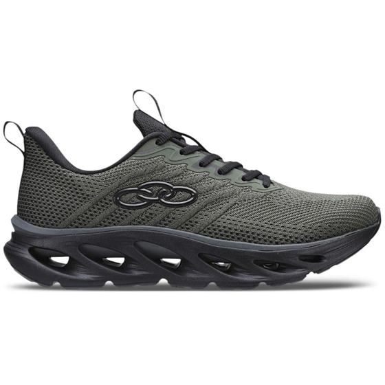 Imagem de Tenis Olympikus Diffuse 5 Masculino - Verde Militar+preto