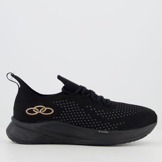 Tênis Olympikus Essential 2 Feminino Preto e Cinza Menor preço em Tênis Olympikus Essential 2 Feminino Preto e Cinza