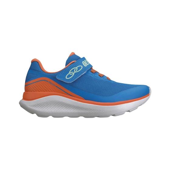Tênis Olympikus Smash Infantil Blue e Laranja - Infantil Menor preço em Tênis Olympikus Smash Infantil Blue e Laranja - Infantil