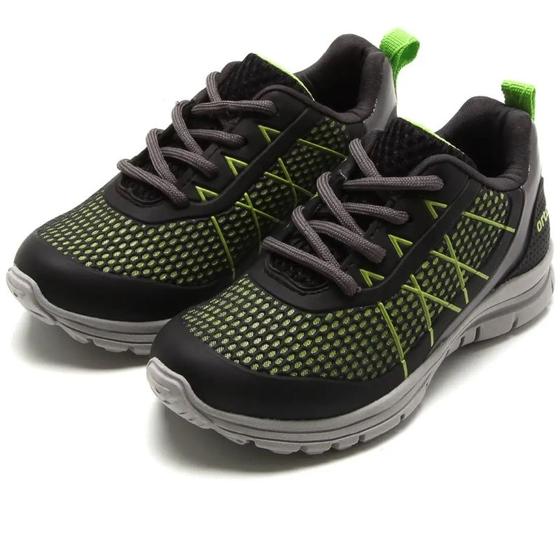 Imagem de Tenis ortopé dna flex preto / verde 292099