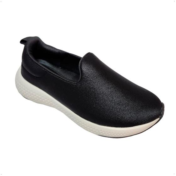 Imagem de Tenis Ortopedico Feminino Slip On Usaflex caminhada academia AH1618